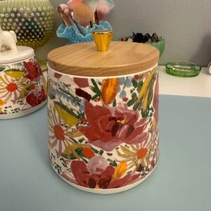 Target Pink Floral Opalhouse Canister Jar